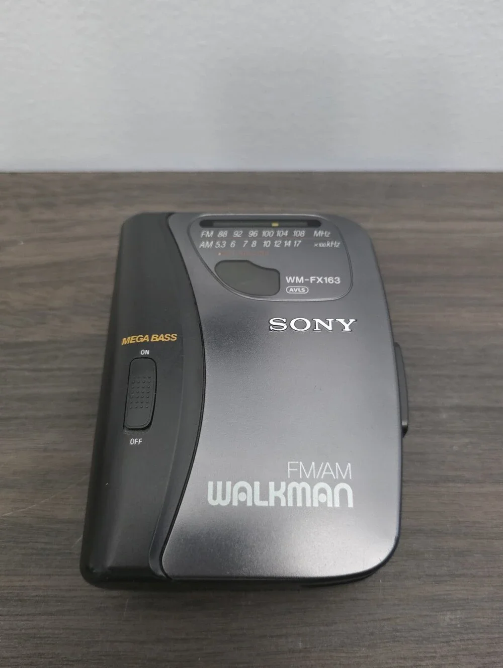 UNTESTED Sony Walkman WM-FX163 AM/FM Cassette Player